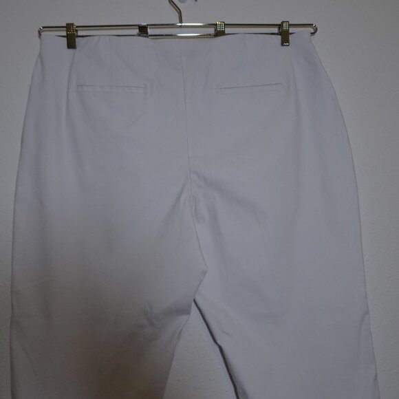 Ali Miles Thin Her Wide Leg Pants Women's Plus Size 20W White Stretch Capsule - Picture 6 of 11